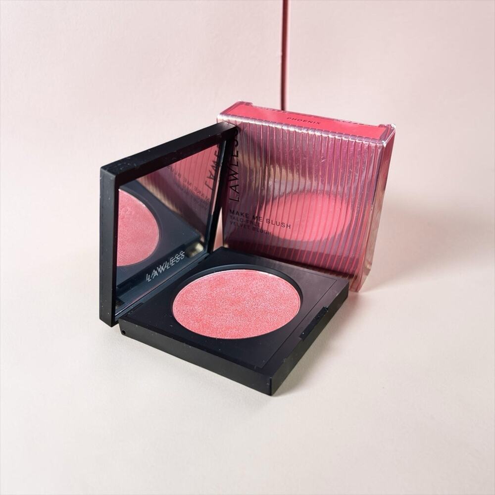 LAWLESS Make Me Blush Talc-Free Velvet Blush - Phoenix NIB